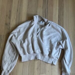 Cropped Nike Quarter-Zip Sweatshirt